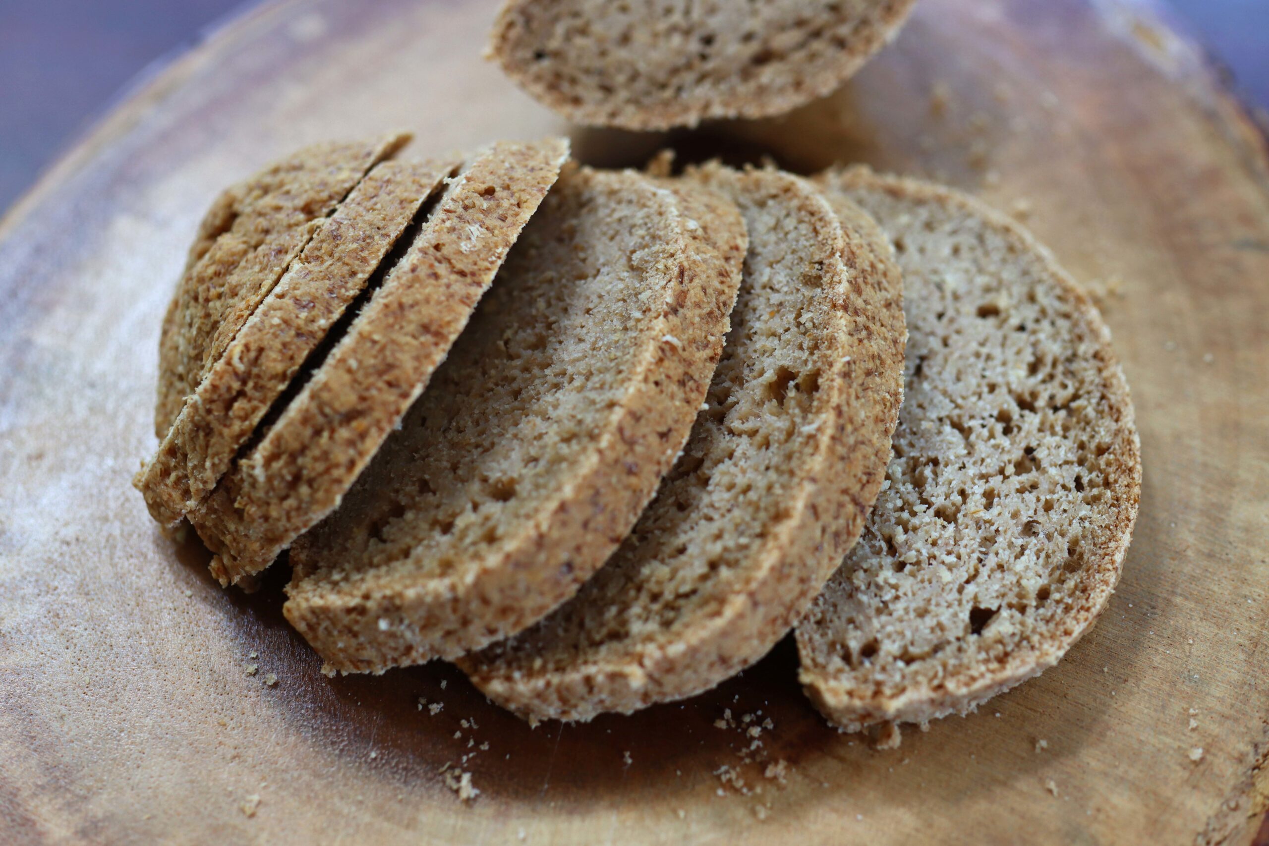 纯素无油全谷物燕麦杏仁无麸面包课程